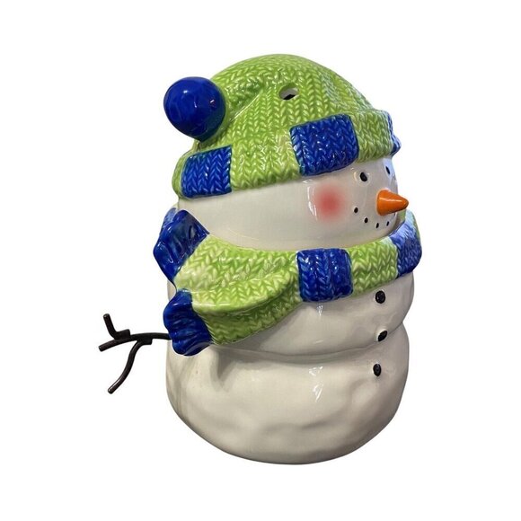 Scentsy Holiday Snowman Full Size Wax Warmer Bulb Included - Picture 3 of 9